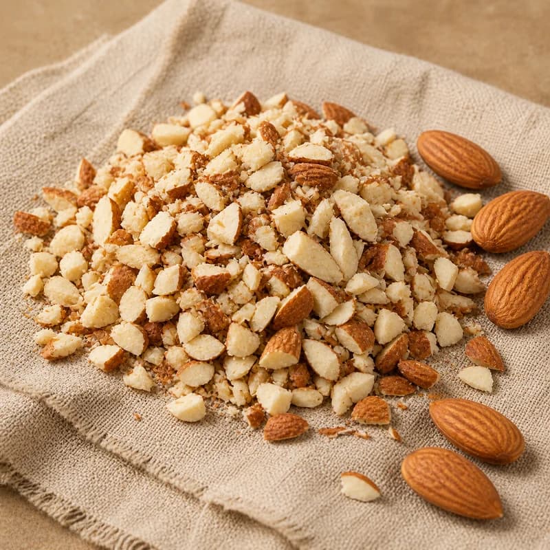 chopped almonds
